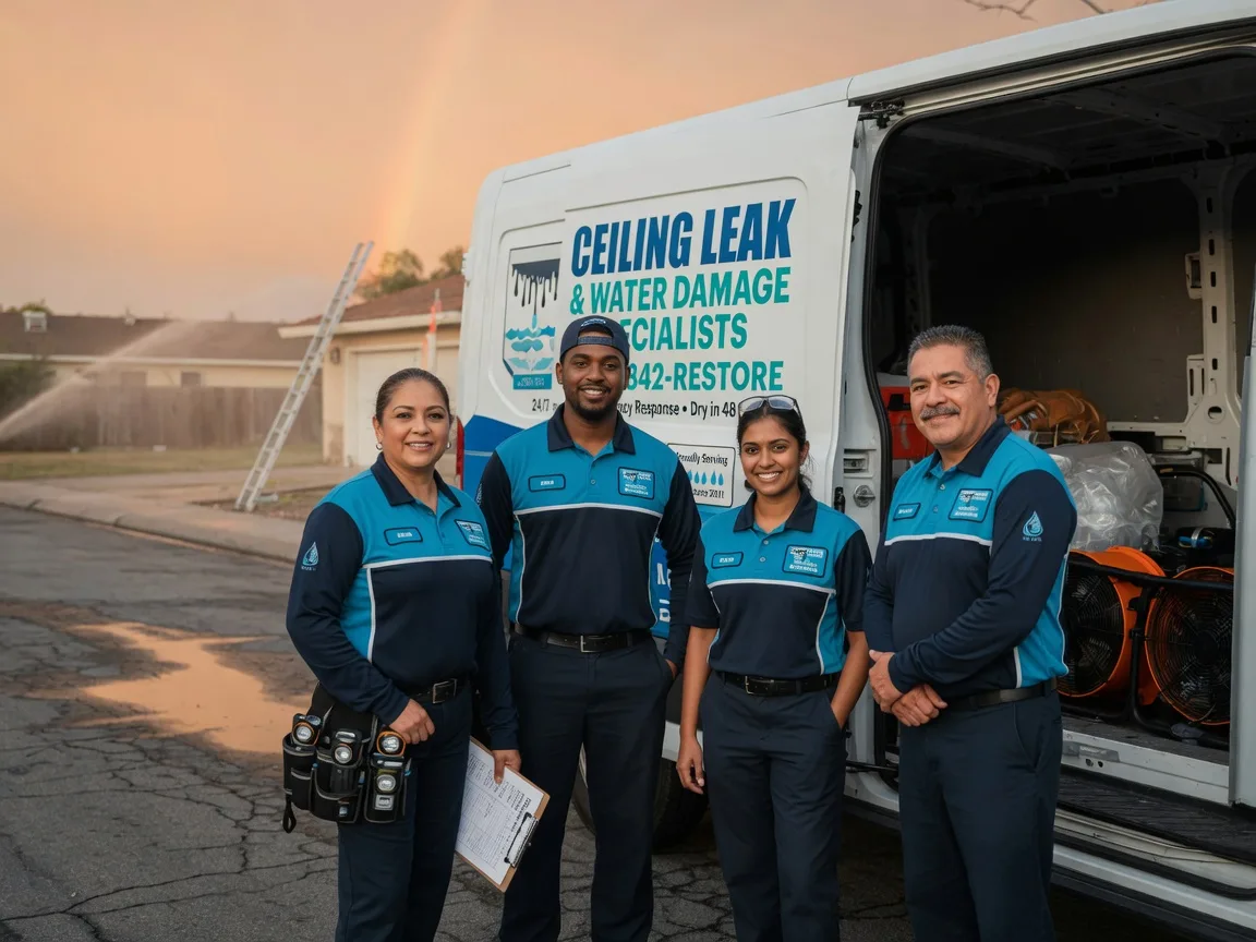 Ceiling Leak Cleanup company in Ash, NC