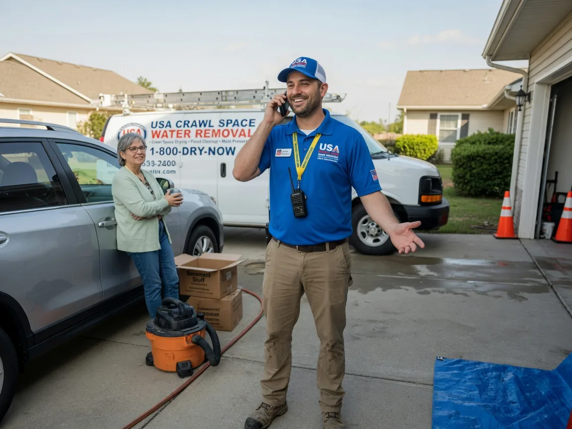 Crawl Space Water Removal Ash, NC FAQs